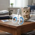 Produktbild: Krallenschere Katzen Nagelschere Edelstahl sicher Anfänger Tierpflege