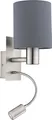 Produktbild: Eglo 96479 PASTERI E27 LED Wandleuchte Grau warmweiss