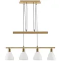 Produktbild: Pendelleuchte 'simeon' Aus Glas Für Wohnzimmer & Esszimmer Von Lindby