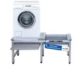 Produktbild: Weise Steigtechnik Waschmaschinenuntergestell Mara 2, für Waschmaschinen & Trockner, 1000kg Tragkraft, 50cm hoch mit Auszug