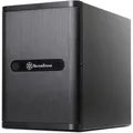 Produktbild: Silverstone SST-DS380B, Schwarz, Aluminium, Edelstahl, 211 mm, 360 mm, 285 mm, 12 cm