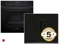 Produktbild: Backofenset EQ526EA6BZ Siemens Backofen HB237GBB3 + Kochfeldabzug ED651BS16E
