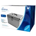 Produktbild: MediaRange CD Koffer 200 CDs/DVDs/Blu-Rays Aluminium Silber 1 St. (B x H x T) 301 x 180 x 190mm BOX75
