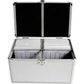 Produktbild: MediaRange CD Koffer 200 CDs/DVDs/Blu-rays Aluminium Silber 1 St. (B x H x T)