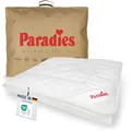 Produktbild: PARADIES Sommerdecke 155x220 cm - Prima Light Bio, atmungsaktive Sommerbettdecke 155x220 leicht, Steppdecke