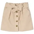 Produktbild: vertbaudet Minirock Mädchen Paperbag-Rock, Cord Bundweite verstellbar beige 116