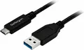 Produktbild: StarTech.com USB auf USB-C Kabel - St/St - 1m - USB 3.0 - USB A zu USB-C - USB Kabel Stecker zu Stecker - USB C zu USB - USB-Kabel - USB (M)