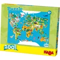 Produktbild: HABA Puzzel Wereldkaart, 100 Stück(e), Landkarten, 6 Jahr(e)