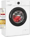 Produktbild: EXQUISIT Waschmaschine Frontlader WA6110-020A | 6 kg | 1000 U/min | 16 Programme | Energieklasse A | Aquastop | Weiß, A (Spektrum A bis G)
