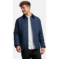 Produktbild: Indicode Steppjacke Herren INAldos Herrenjacke Daunen-Optik Steppjacke mit hochgeschlossenem Kragen blau L (46)