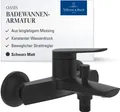 Produktbild: Villeroy & Boch Oasis Badewannenarmatur, Aufputz, Umstellung, Rückflussschutz, Matt Black