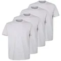 Produktbild: Götzburg Herren T-Shirts mit Rundhals-Ausschnitt, Kurzarm (DE/NL/SE/PL, Alphanumerisch, M, Regular, Regular, Grey Medium Melange)