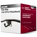 Produktbild: Für Kia Cee'd Pro Fliessheck ED (Brink) Anhängerkupplung horizontal abnehmbar