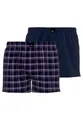 Produktbild: GÖTZBURG Boxershorts GÖTZBURG Herren Boxershort blau kariert 2er Pack (2-St)