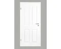 Produktbild: Pertura Zimmertür Pila 04 weiß lackiert (ähnlich RAL 9010) 73,5x198,5 cm Links