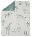 Produktbild: Babydecke Panda 'Dschungeltiere' 75 x 100 cm, DAVID FUSSENEGGER