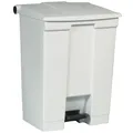 Produktbild: Rubbermaid | Tretabfalleimer | Industrie | aus Polyethylen | Volumen 68 l | Weiß