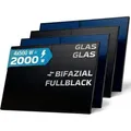Produktbild: SUNNIVA® Solarmodul 4x 500 W FULL BLACK Bifazial Glas/Glas PV Modul Solarpanel - PMax 2000W (4x500W) Bifacial N-Type, für Balkonkraftwerk oder PV...