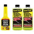 Produktbild: 2x Steel Seal Dichtmittel 473ml + PowerMaxed Konzentrierte Kühler Spülung 325 ml