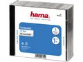 Produktbild: HAMA Standard CD-Leerhülle Schwarz/Transparent