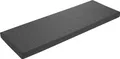 Produktbild: Bankauflage 200 x 40 cm, dunkelgrau, Unterseite Antirutsch, Bankkissen, Sitzkissen für Fensterbank, Bezug waschbar, sleepling