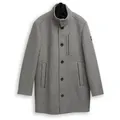 Produktbild: TOM TAILOR Strickmantel 2 in 1 wool coat grau XL (54)