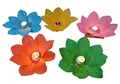 Produktbild: 16 Stück Wasserlaterne Lotusblüte Seerose Schwimmlaterne Schwimmkerzen Laterne Teelichter Kerzen Bunt Schwimmlichter Windlicht Outdoor Deko