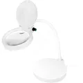Produktbild: LOGILINK WZ0067 - Lupenleuchte, LED, Ø 100 mm Linse, 8 und 32 Dioptrien