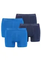 Produktbild: PUMA Boxershorts Herren 4er Pack Sport Mikrofaser + elastisch/Funktionsunterhosen Männer (S - XL), Farbe:Blue Combo, Bekleidungsgröße:L