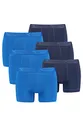 Produktbild: PUMA Boxershorts Herren 6er Pack Sport Mikrofaser + elastisch/Funktionsunterhosen Männer (S - XL), Farbe:Blue Combo, Bekleidungsgröße:L