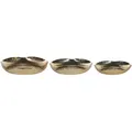 Produktbild: Dekotablett 3er Set UJUNG Metall Gold
