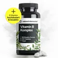 Produktbild: natural elements Vitamin B Komplex – 240 Tabletten – 8 essenzielle B-Vitaminen