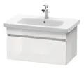 Produktbild: Duravit DuraStyle Waschtischunterschrank mit 1 Auszug 730 x 398 x 448 mm - Weiß Matt - DS638101818