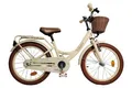 Produktbild: Volare Kinderfahrrad Ashley für Mädchen 14 Zoll Creme inkl. Korb, Stützräder & Kettenkasten, Altersempfehlung 3,5–5 Jahre, Luftreifen, Gepäckträger,5–53