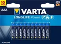 Produktbild: VARTA Longlife Power Alkaline Batterien AAA Micro LR03 4903 10er Blister