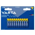 Produktbild: Varta Long Life Power 4903 AAA Micro LR03 1,5V Batterie Alkaline Longlife 10er