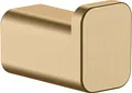 Produktbild: hansgrohe AddStoris - Handtuchhaken, Handtuchhalter, Bademantelhaken, verdeckte Befestigung, Badezimmer Zubehör, Brushed Bronze, 41742140