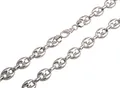 Produktbild: Kaffeebohnenkette Silberkette Breite 11,5mm - 925 Silber Länge wählbar von 40cm-100cm