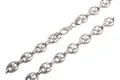 Produktbild: Silberkettenstore Silberkette Kaffeebohnenkette 11,5mm - 925 Silber, Länge wählbar von 40-100cm