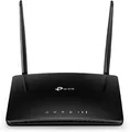 Produktbild: TP-Link TL-MR6400 WLAN Cat4 N300 Mbps 4G LTE Router 2.4 GHz LAN WAN schwarz
