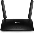 Produktbild: TP-Link TL-MR6400 WLAN Cat4 N300 Mbps 4G LTE Router 2,4 GHz LAN WAN schwarz