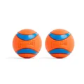 Produktbild: 2x Jagdball für Hunde | Größe M: 6,5cm | Robuster Wasserspielball | Trainings...