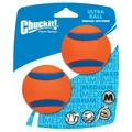 Produktbild: Chuckit! Ultra Ball schwimmfähig Hund M 6cm 2er-Pack Apportieren Spielzeug Hunde