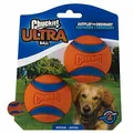 Produktbild: Chuckit! Ultra Ball Medium Hundeball Hundespielzeug Schwimmfähig 6,5 cm 2 Bälle