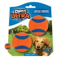 Produktbild: Chuckit Ultra Ball Medium 6 cm 2er Pack Ball für Hunde, 2 Jagdbälle für Hunde