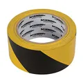Produktbild: FIXMAN 190195 Absperrband 50 mm x 33 m, schwarz-gelb