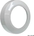 Produktbild: AlcaPlast A98 kleine Universal Kunststoff-Rosette für WC-Stutzen ø110/DN100 : flach 1-teilig Ausführung: flach 1-teilig