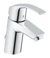 Produktbild: GROHE Eurosmart Waschtischarmatur, versenkbare Kette, Standard-Auslauf 33188002
