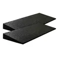 Produktbild: Bordsteinrampe aus Gummi, Auffahrhilfe, Rampe, Rollstuhlrampe 500 x 200 x 8-43mm