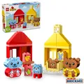 Produktbild: LEGO Duplo 10414 Alltagsroutinen Essen & Schlafenszeit 10414
